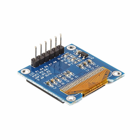 Oled Display Module 6pin 0.96 Inch Iic Spi Serial 128x64 Blue