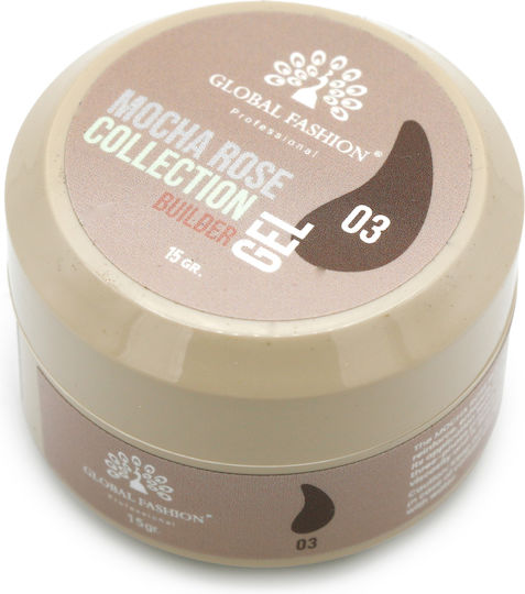Global Fashion Builder Nail Gel 03 15gr