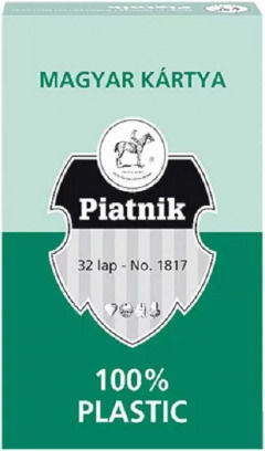 Hungarian Playing Cards 100% Plastic Piatnik