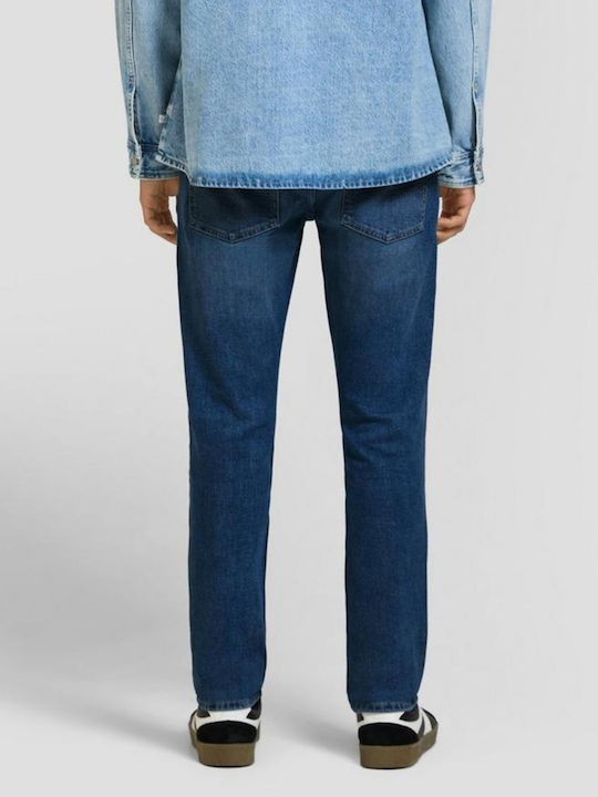 Rick Pantaloni De Blugi Pentru Bărbați Slim Fit Albastru Închis