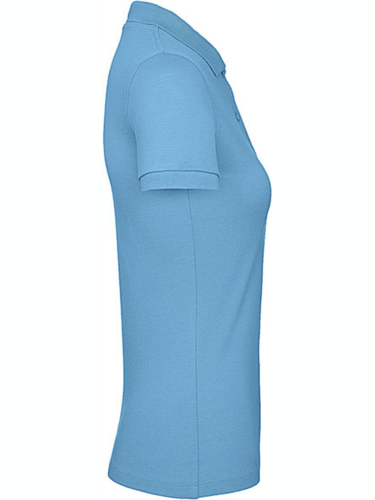 B&C Organic Γυναικείο Διαφημιστικό T-shirt Κοντομάνικο Very Turquoise