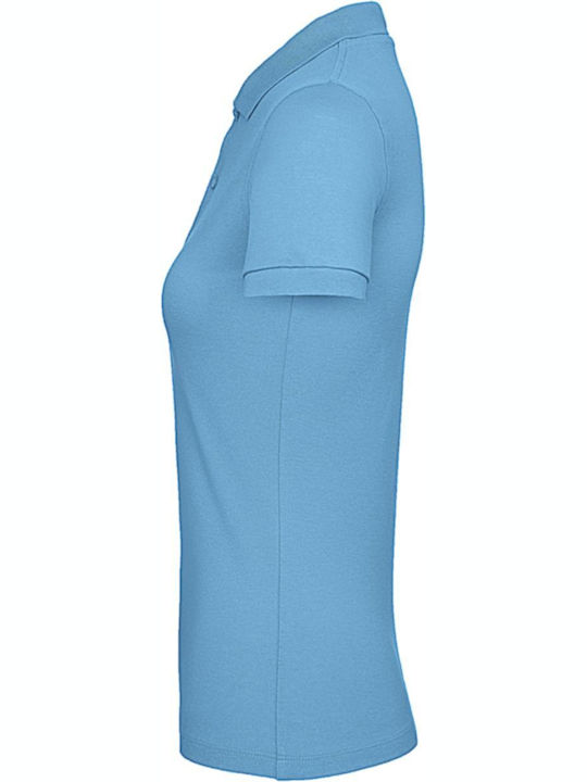 B&C Organic Γυναικείο Διαφημιστικό T-shirt Κοντομάνικο Very Turquoise