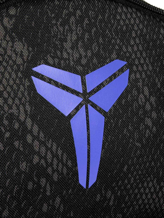 Nike Σχολική Τσάντα Ώμου Νηπιαγωγείου Μαύρη με Θήκη για Παγούρι