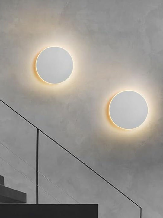 Lightplanet Rotund Panou LED Putere 18W cu Alb Cald Lumini