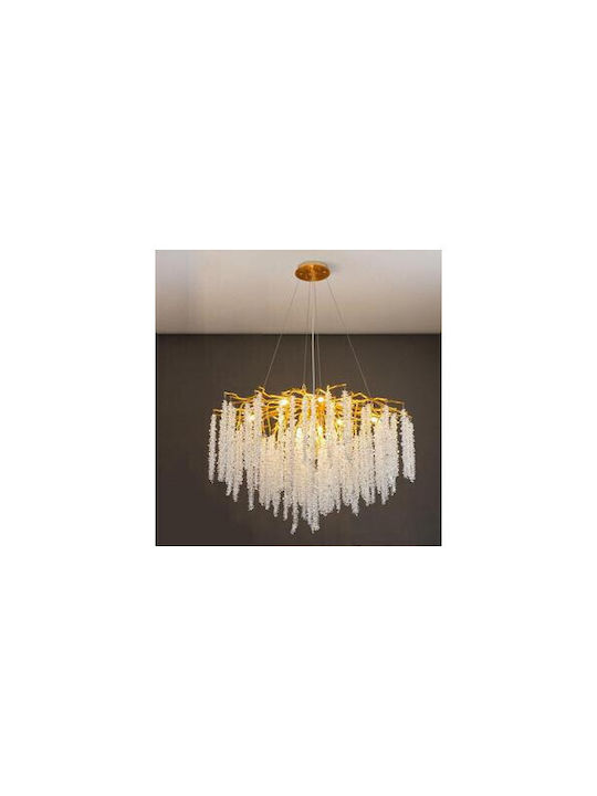 Lightplanet Πολυέλαιος Ø45cm με Κρύσταλλα