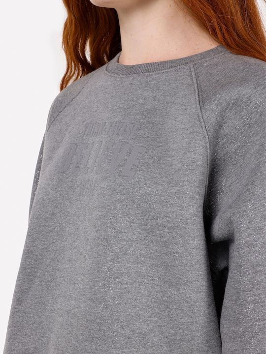 Women's Sweatshirt Hooded Grey