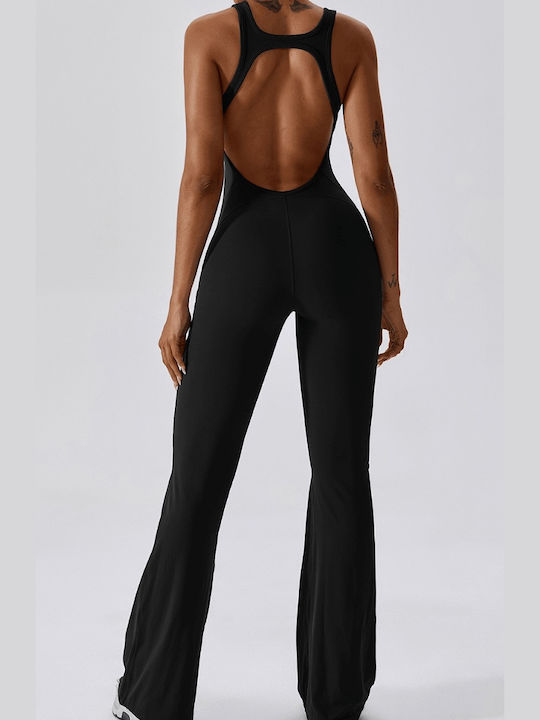 Damen Einteiler Anzug Black