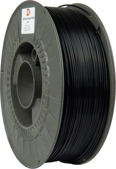 3d Power PETG 3D Printer Filament 1.75mm Black 1kg