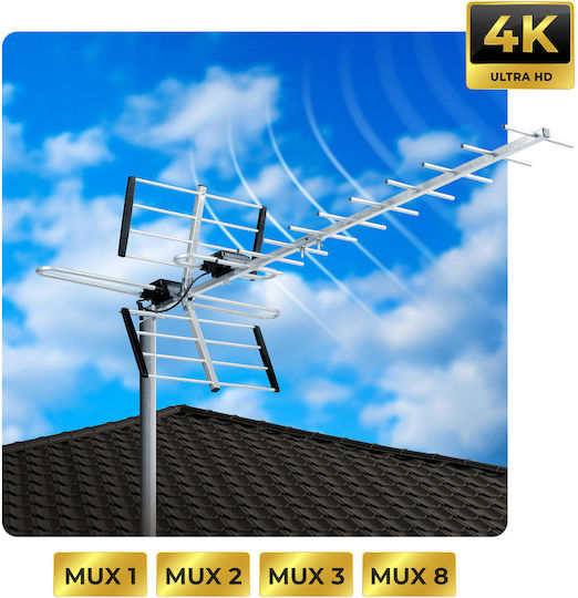 Berdsen Bd-951 Ultra Hd 4k Directional Outdoor Tv Antenna