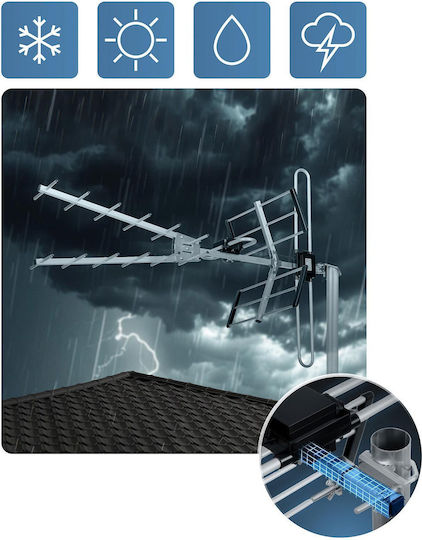 Berdsen Bd-954 Ultra HD 4K Directional Outdoor TV Antenna