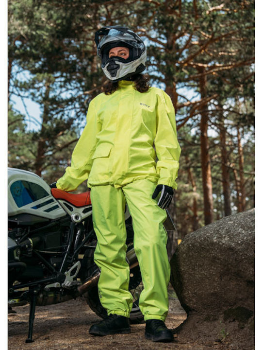 ByCity Men's Waterproof Riding Jacket Yellow