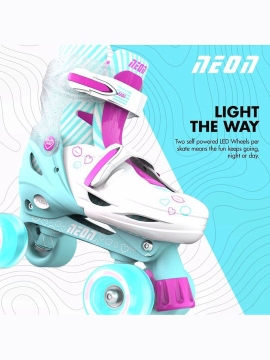 Y Volution Quad / Inline Αυξομειούμενα Rollers Ροζ Παιδικά