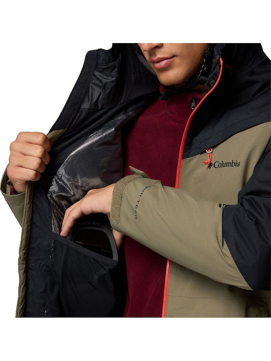 Columbia 2113941-397 Γυναικείο Μπουφάν για Σκι & Snowboard Μαύρο