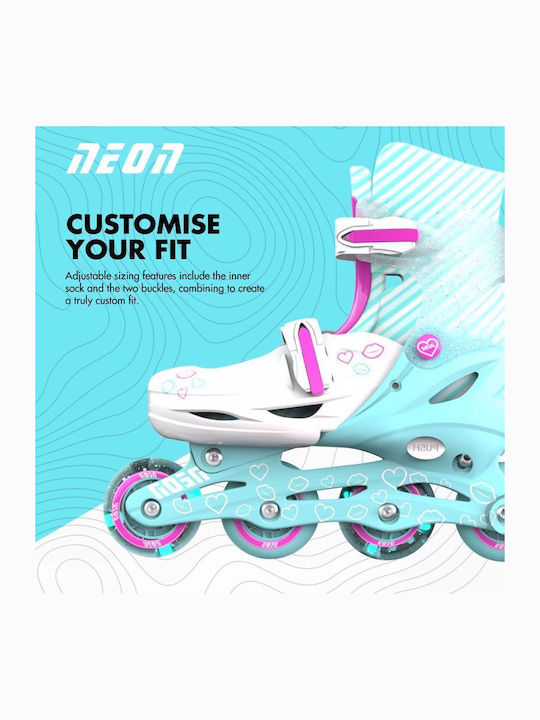 Y Volution Quad / Inline Αυξομειούμενα Rollers Ροζ Παιδικά