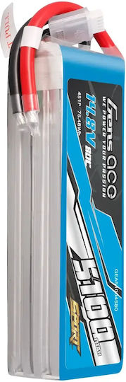 Gens Ace Ace Classic Батерия Li-Po 14.8V 5100mAh 80C 4S за RC Превозно Средство