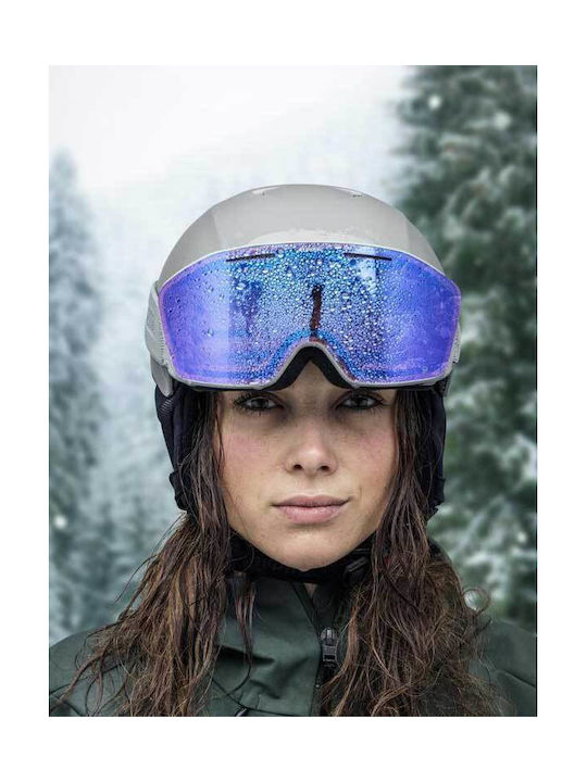 Alpina Ανδρικό Κράνος για Σκι & Snowboard σε Μπλε Χρώμα