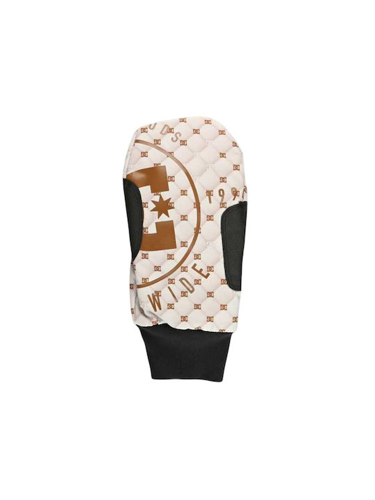 DC Tribute Mittens Ανδρικά Γάντια Σκι & Snowboard Μπεζ