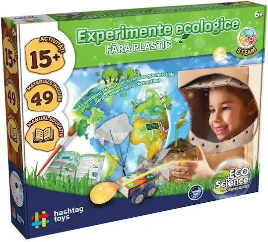 Ecological Joc Educațional Experimente din Lemn