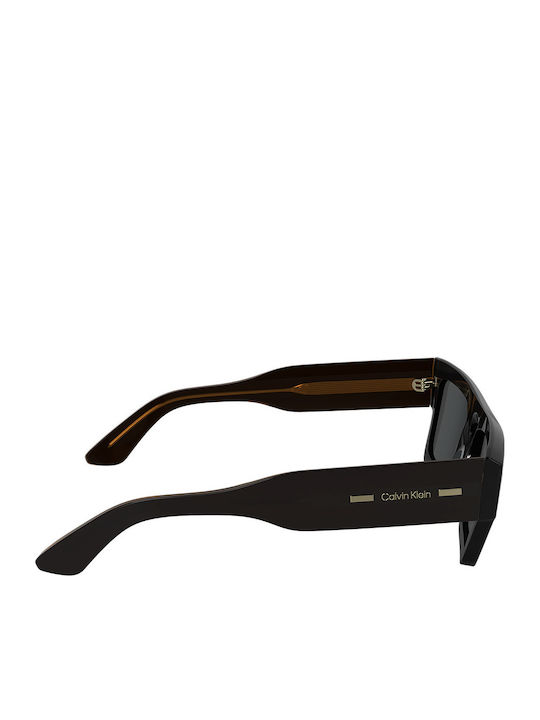 Calvin Klein Bărbătești Ochelari de soare cu Negru Cadru și Negru Lentilă CK24532S 001