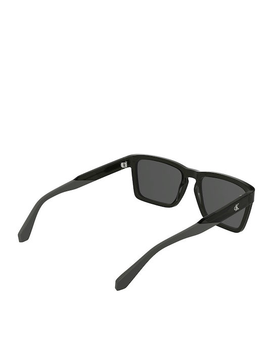 Calvin Klein Unisex Γυαλιά Ηλίου με Μαύρο Κοκκάλινο Σκελετό και Μαύρο Φακό CKJ25617S 050