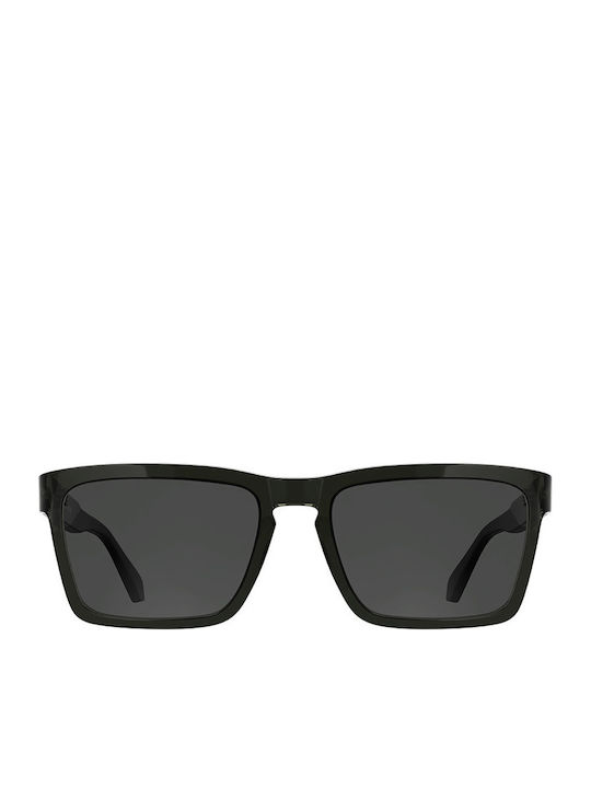 Calvin Klein Unisex Γυαλιά Ηλίου με Μαύρο Κοκκάλινο Σκελετό και Μαύρο Φακό CKJ25617S 050