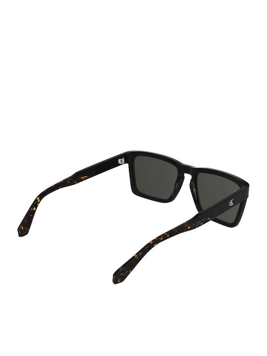 Calvin Klein Unisex Sunglasses with Black Plastic Frame and Black Lens CKJ25617S 001