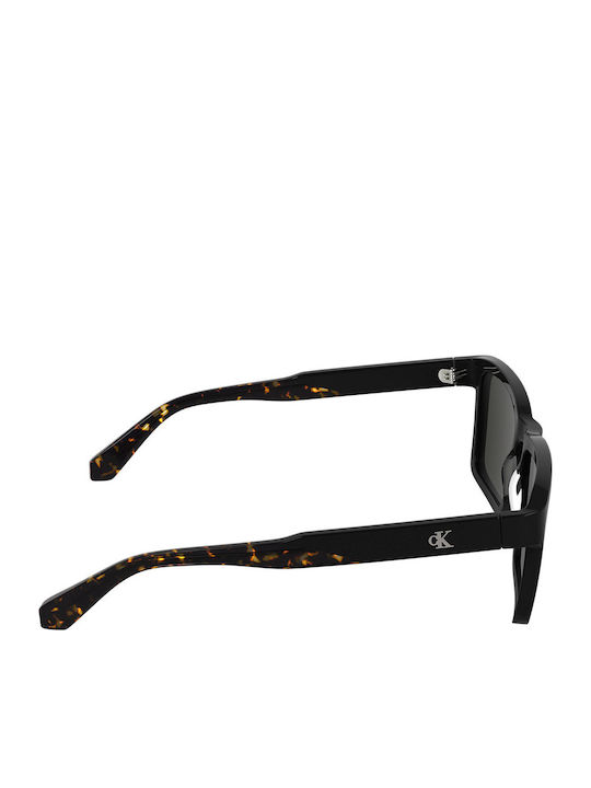 Calvin Klein Unisex Sunglasses with Black Plastic Frame and Black Lens CKJ25617S 001