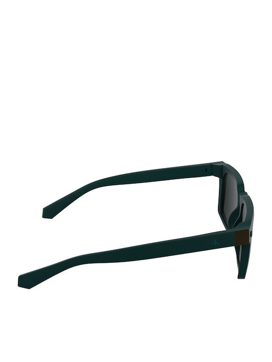 Calvin Klein Unisex Ochelari de soare cu Verde Cadru și Gri Lentilă CKJ25621S 432