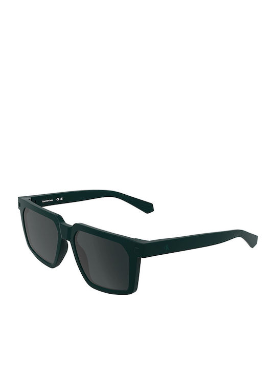 Calvin Klein Unisex Ochelari de soare cu Verde Cadru și Gri Lentilă CKJ25621S 432