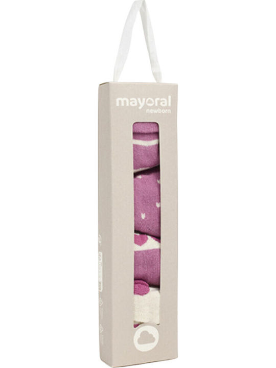Mayoral Kids' Socks Pink 4 Pairs