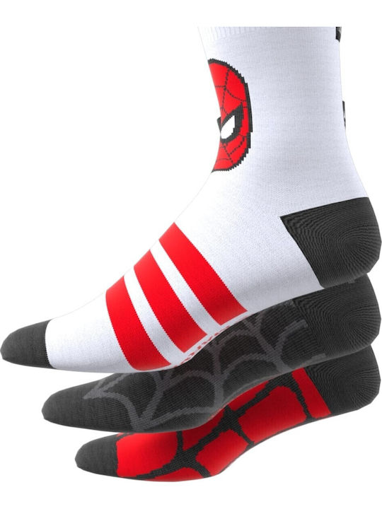 adidas Kids' Socks Performance White 3 Pairs