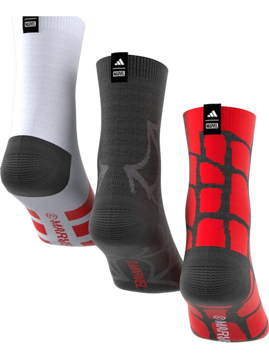 adidas Kids' Socks Performance White 3 Pairs