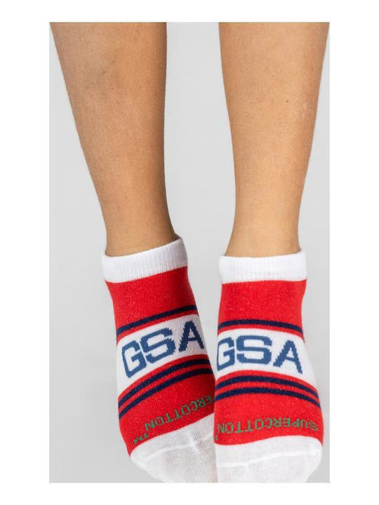 GSA Kids' Ankle Socks Multicolored 6 Pairs