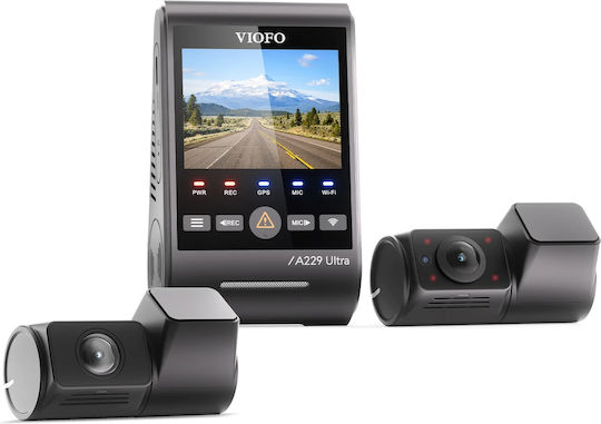 Viofo A229 Ultra 3 Set Camera DVR Auto 4K pentru Bord & Camera de Marsarier