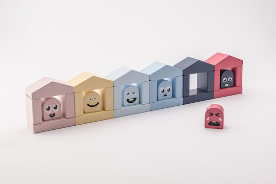 Cubika Stapelspielzeug aus Holz für 24++ Monate