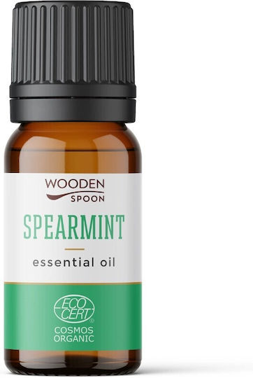 Organic Spearmint Essential Oil 5ml Wooden Spoon