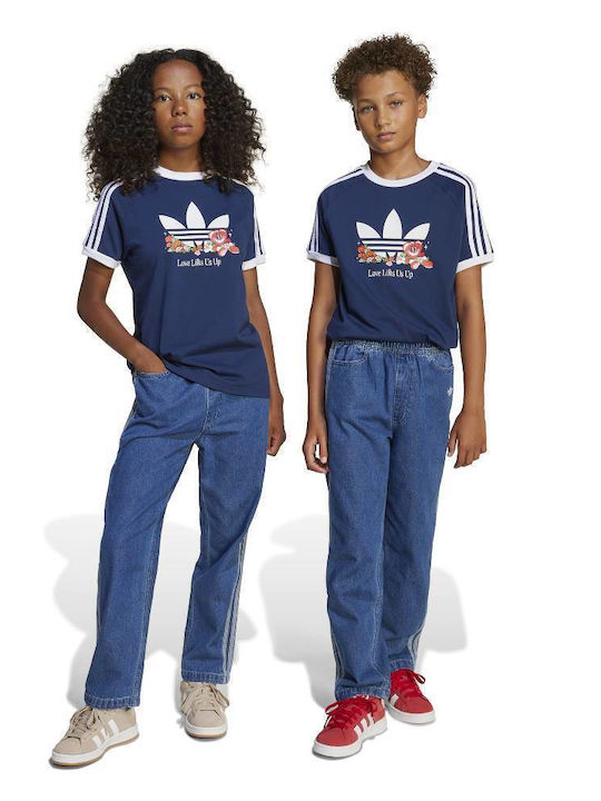 adidas Kinder-Jeanshosen Blau