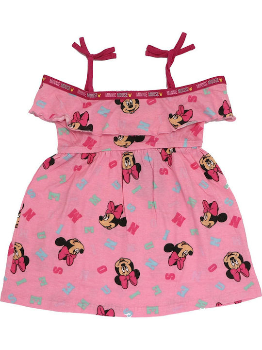 Minnie Kinderkleid Ärmellos Rosa