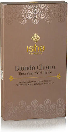 Natürliche Helle Blond Haarfärbemittel 100g Isha