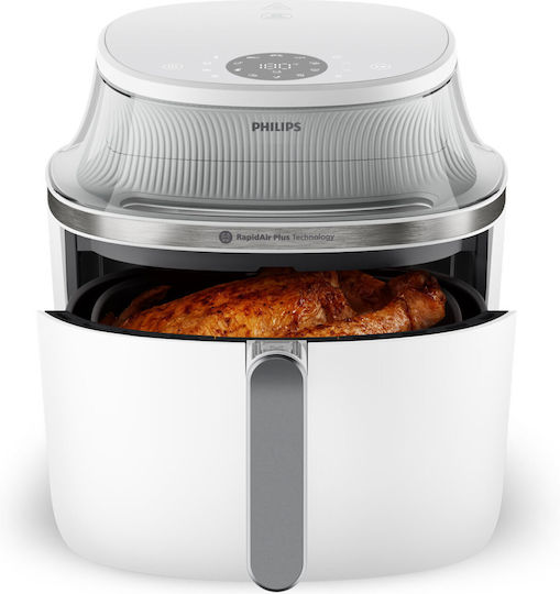 Philips Heißluftfritteuse 6.2Es Weiß NA331/10