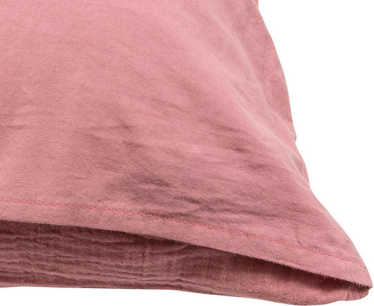 Atmosphera Lili Set Kids Duvet Cover Single with Pillowcase Cotton Pink 140x200cm