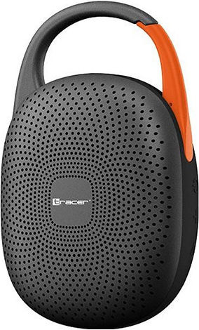 Tracer Pro TWS Waterproof Bluetooth Speaker with Battery Life up to 10 hours Gray