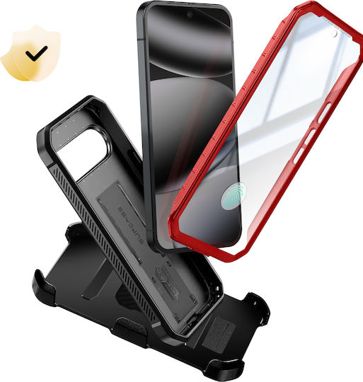 Supcase Full Case Google Pixel 10 10 Pro Magsafe Unicorn Beetle Pro Series Black Red