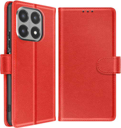 Avizar Wallet Case Xiaomi 15t Chesterfield Series Stand Function Red