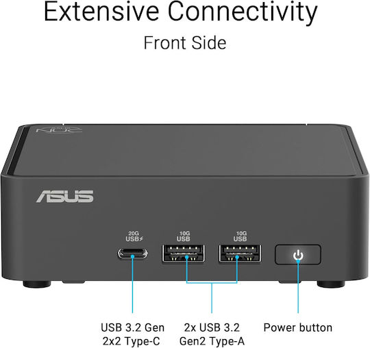 Asus Nuc 15 Pro Barebone (Core Ultra 5-225H)