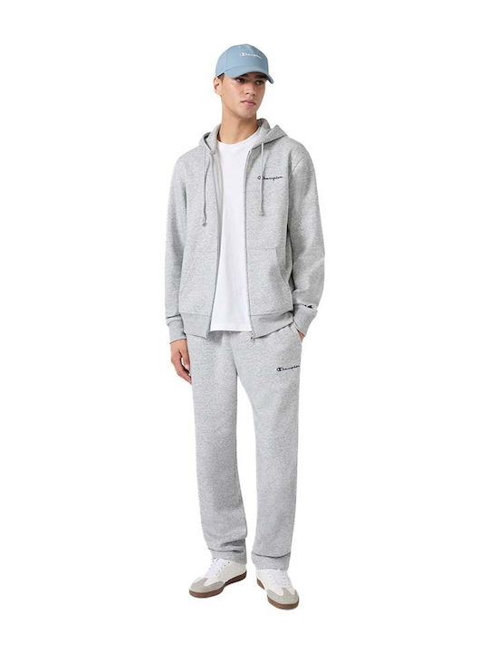 Hooded Gray Cardigan