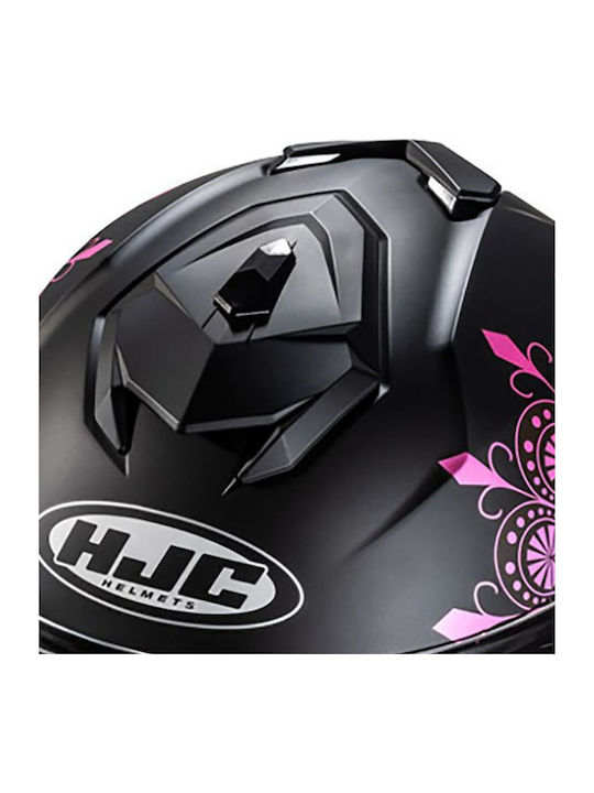 HJC I71 Niel MC28SF Semi Flat Black / Purple Motorcycle Helmet Full Face ECE 22.06 1700gr with Pinlock and Sun Visor