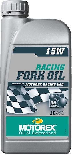 Motorex Racing Fork 15W Συνθετικό Λάδι Αναρτήσεων Μοτοσυκλέτας 1lt