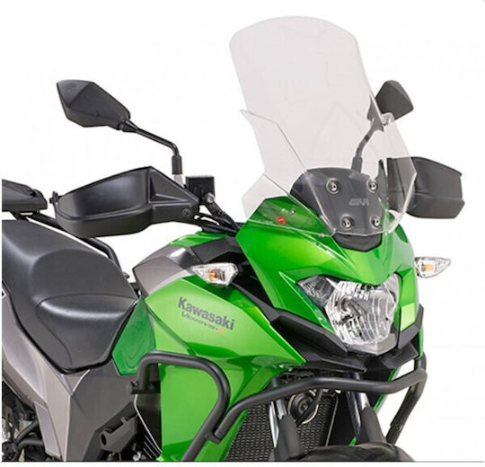 Givi Motorcycle Windshield & Windscreen Transparent Visor for Kawasaki Versys 300 2017-2020 D4121ST