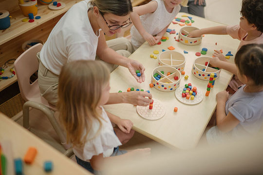 Plan Toys Εκπαιδευτικό Παιχνίδι από Ξύλο
